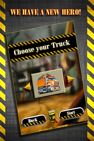 Big Truck All Extreme Racing Games : Construction, bulldozer & Dump Trucks Off Road Race screenshot 2