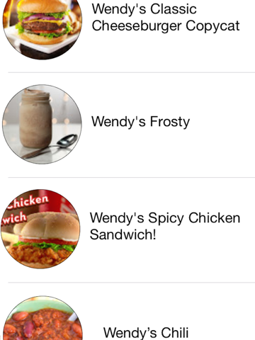 Screenshot #6 pour Restaurant Recipes