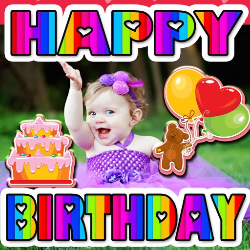 Happy Birthday Photo Frames and Posters Pro icon