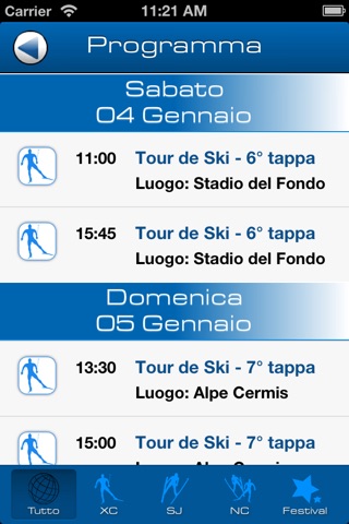 Trentino Fiemme Ski World Cup screenshot 3