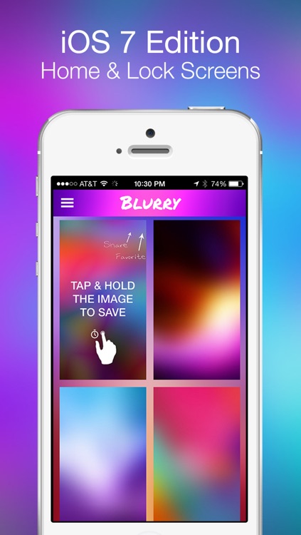 Blurry - Wallpapers for iOS 7