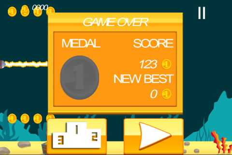 Flappy Goldfish Saga screenshot 3