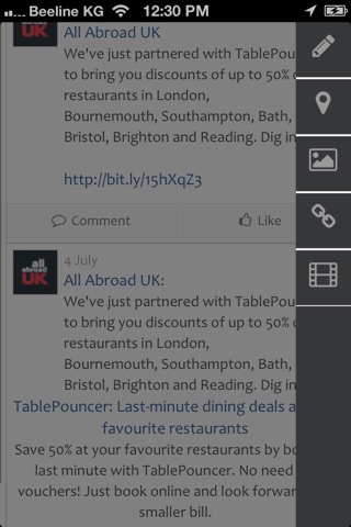 All Abroad UK for iPhone screenshot 3