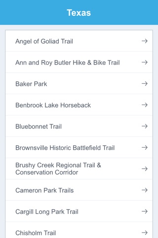 Texas National Recreation Trails screenshot 2