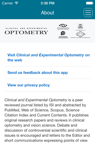 Clinical and Experimental Optometry screenshot 3