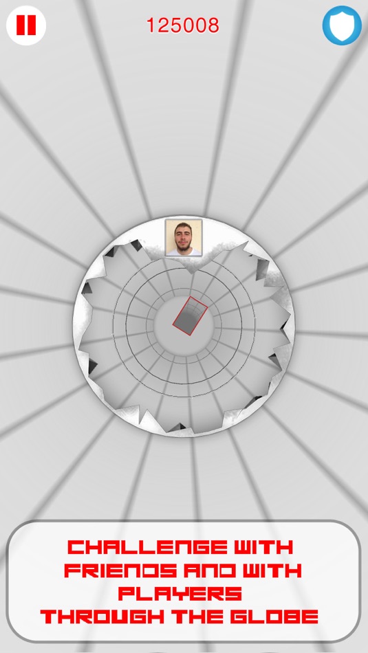 #4. Tunnel Rocket 3D (iOS) 由: Lemondo Entertainment