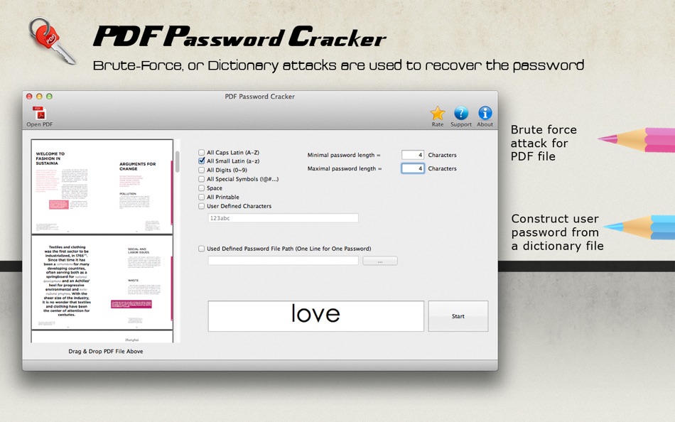 #2. PDF Password Cracker (macOS) 来自: 方成 印