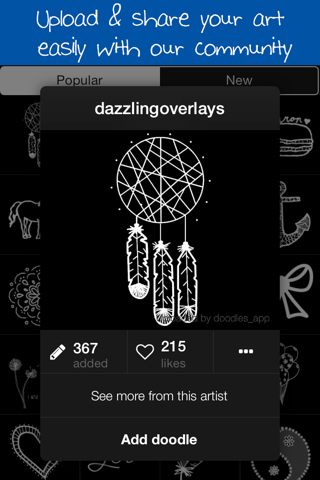 Doodles (Photo Editor for Beautiful DIY Overlay Crop Collage Effect on Instagram) screenshot 4