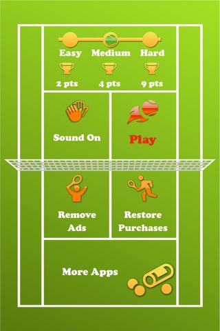 Tennis Cup - Free Classic Simple Addictive Table Pingpong Family Sports Ball Game on Virtual Court Tournament Simulator screenshot 2