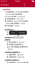 Italian-Portuguese Dictionary from Accio Captura de tela 3