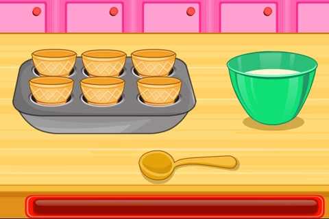 Ice Cream Cone Cupcake Cooking screenshot 2