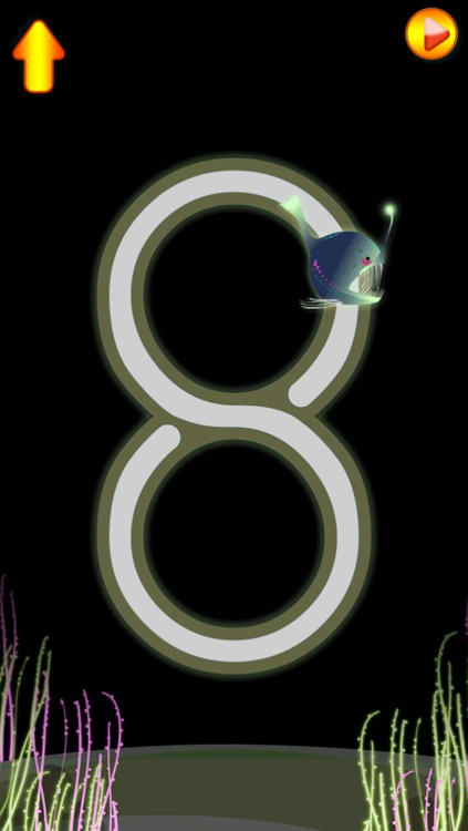 Montessori Sea Numbers - Kids learn by tracing numbers