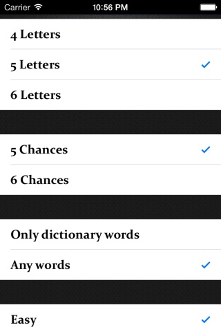 Five Letter Words screenshot 2