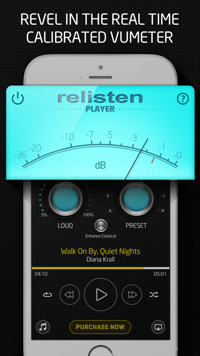 Screenshot #2 pour Relisten Player Lite, the music optimiser