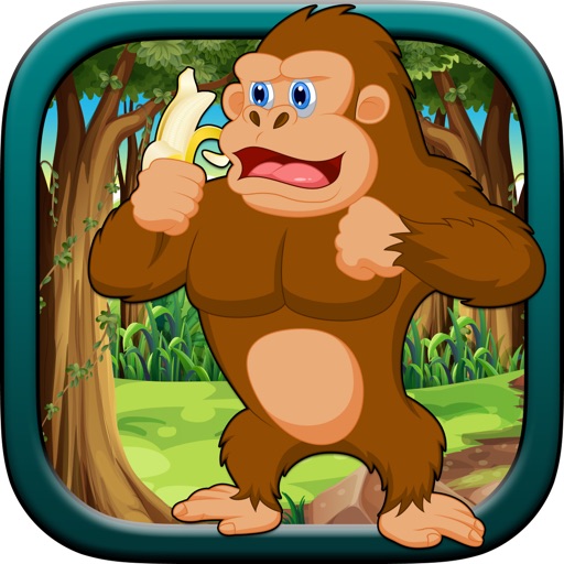 Super Banana Jump Mania Pro - A Gorilla Food Frenzy Adventure Simulator Icon
