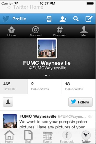 FUMC Waynesville NC screenshot 4