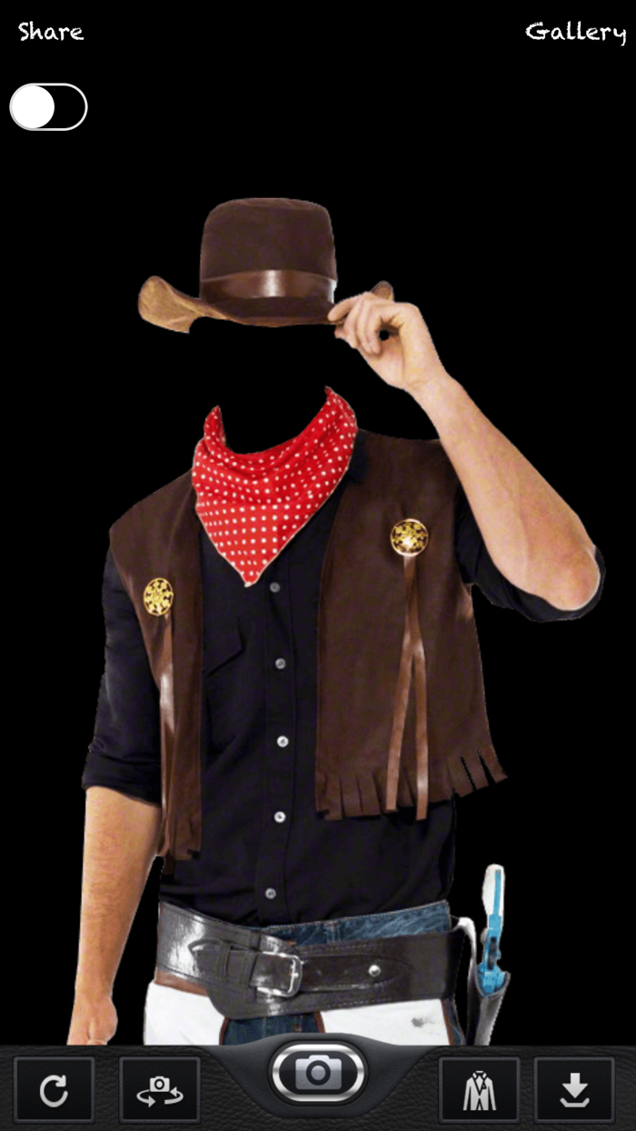 Cowboy Photo Montage