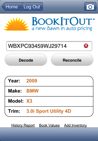 BookItOut VIN Scanner Plus screenshot 3