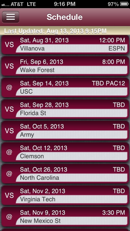 Boston College Football Live