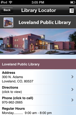 Loveland Public Library screenshot 4