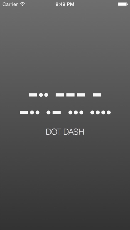 Dot Dash