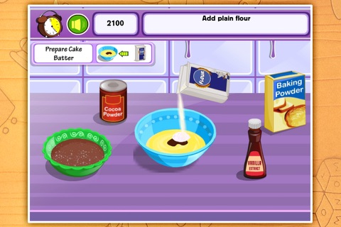 Cooking game: Chocolate Cake screenshot 4