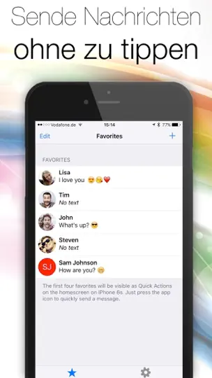 Screenshot von App Für Threema - Ein Shortcut Für Threema Direkt Auf Dem Homescreen! auf dem iPhone 4