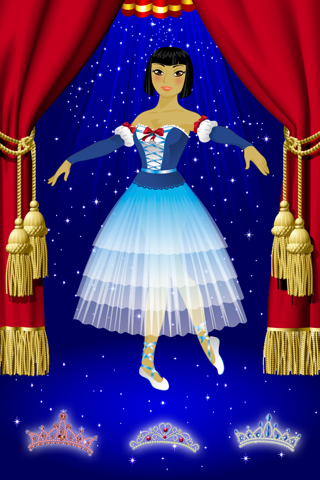 Beautiful Ballerina Princess Dress up Game Games