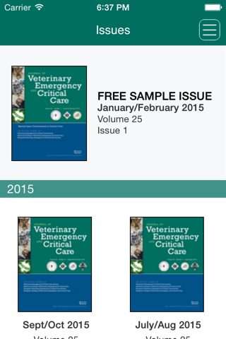 Journal of Veterinary Emergency and Critical Care screenshot 4