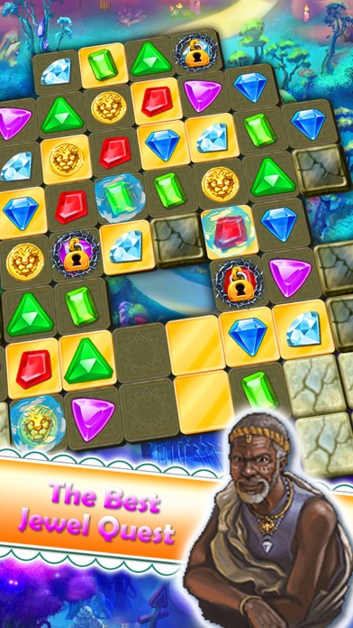 How to cancel & delete Jewel Blast Mania - Heroes of The Jewel Quest Crush from iphone & ipad 1