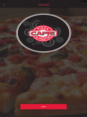 Screenshot #5 pour Capri Pizza Pasta