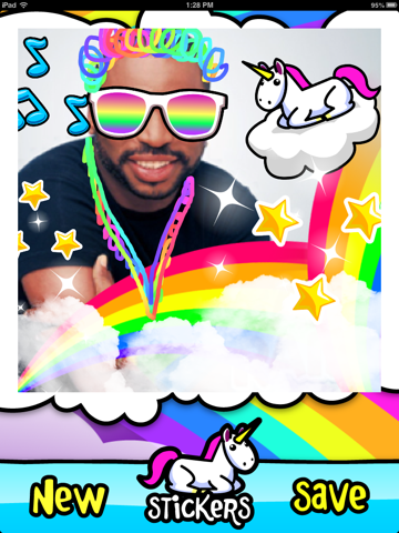 I'ma Unicorn - Amazing Glitter Rainbow Sticker Camera!のおすすめ画像3