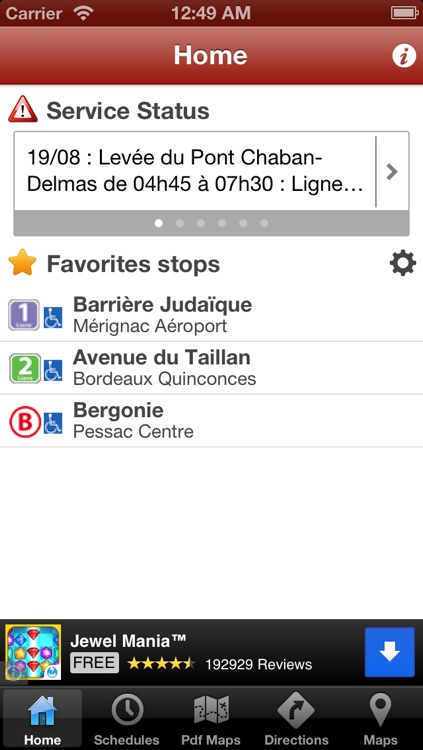 iBordeaux Tram Bus Free