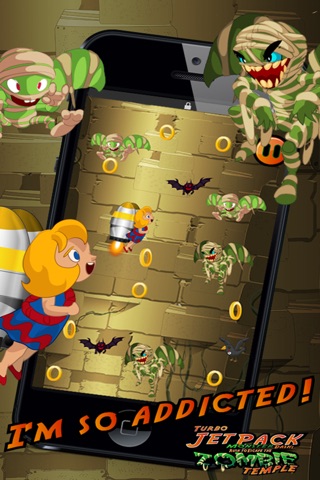 Tiny Tims Monster War Escape The Crew Of Baby Zombies and Crazy Mummies- Free Jumping Adventure Game screenshot 2