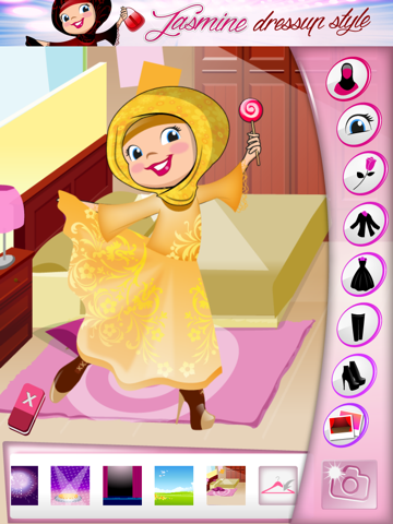 Screenshot #5 pour Jasmine dress up style