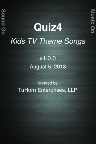 Quiz4 Kids TV Theme Songs screenshot 2