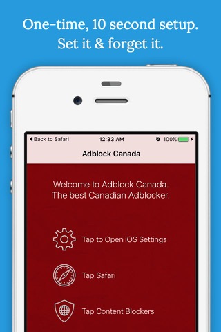 Adblock Canada screenshot 3