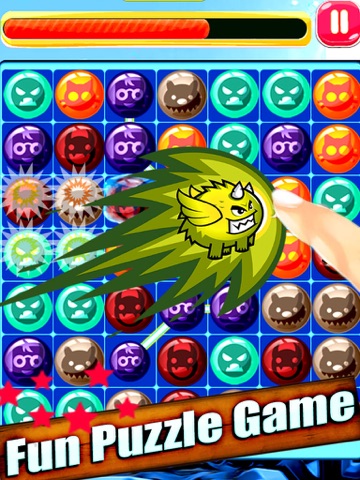 Monster Marble Blast Mania : Free Candy Match puzzle game iPad screenshot