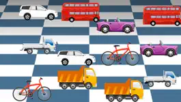 Game screenshot Транспортные средства и автомобили для малышей и детей: играть с грузовых автомобилей, тракторов и машинками! hack