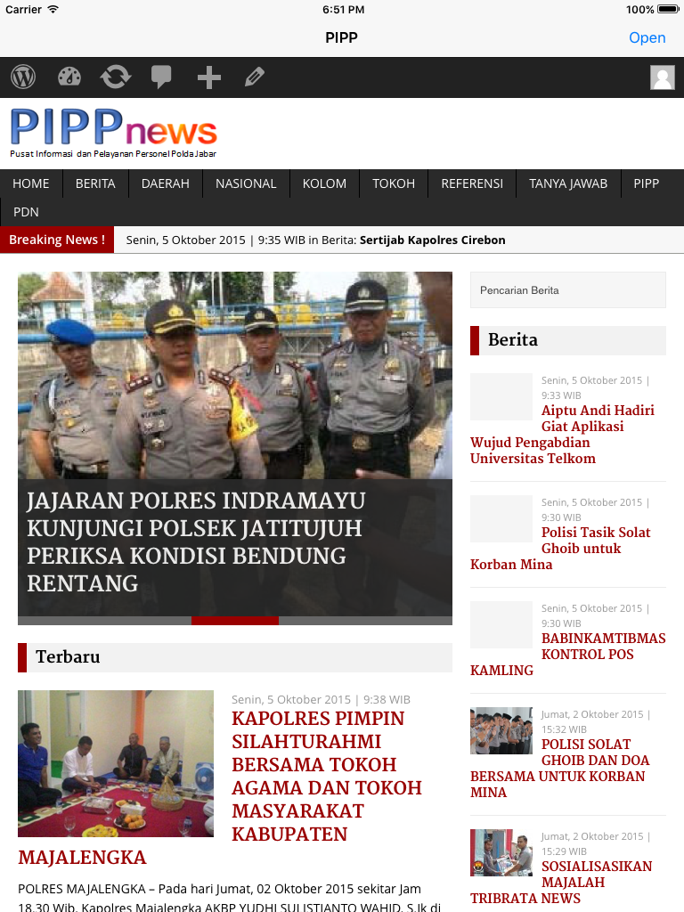 PIPP Polda Jabar screenshot 2
