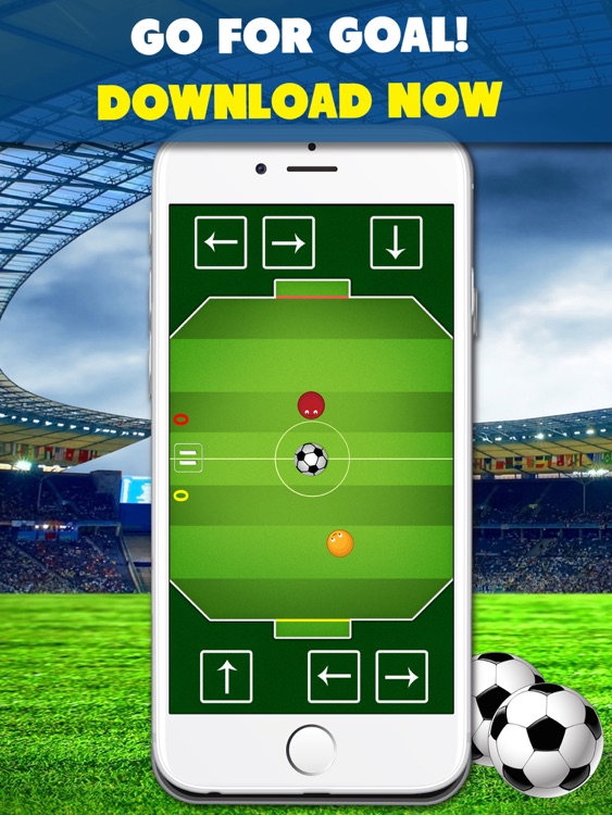 Chaos Soccer Scores Goal for iPad - Multiplayer football flick