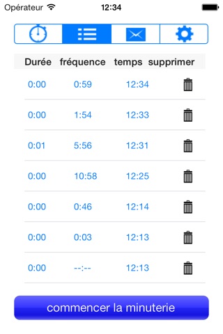 Contractions Timer App screenshot 3