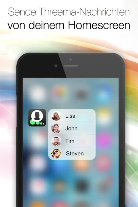 App für Threema - Ein Shortcut für Threema direkt auf dem Homesc