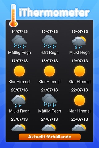 iThermometer screenshot 2