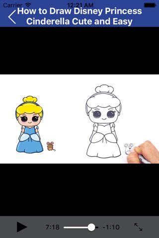 How to Draw Cute Princess Characters Easy screenshot 4