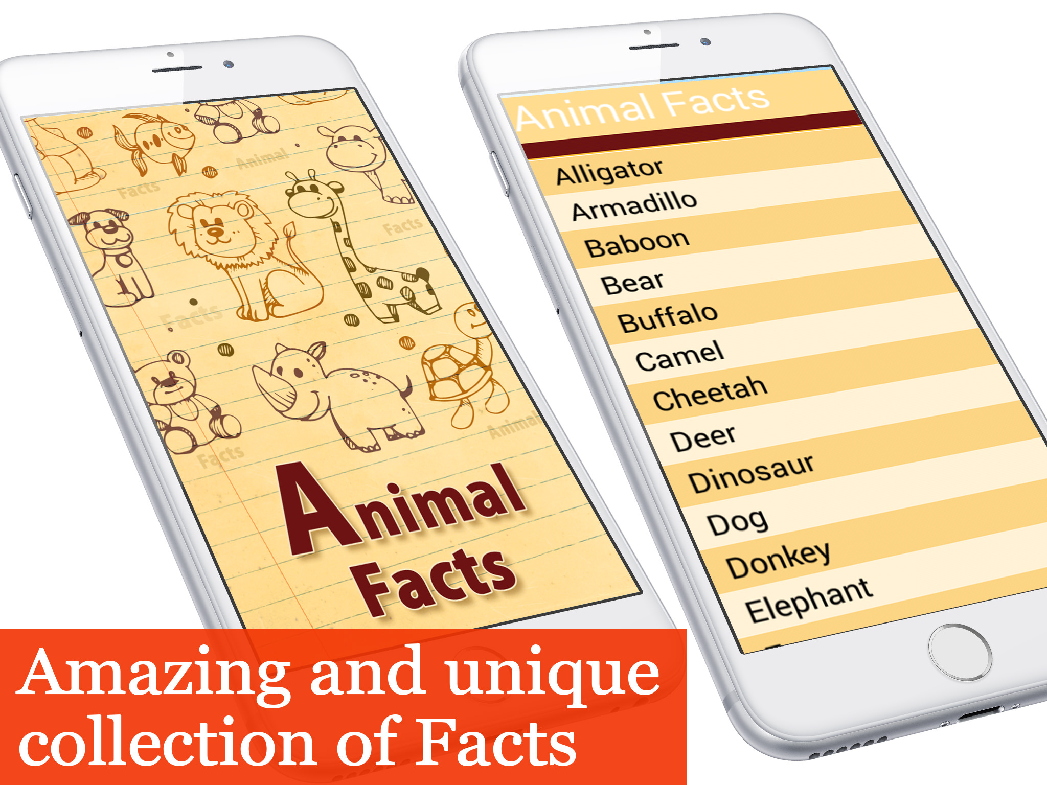 Animal facts collection