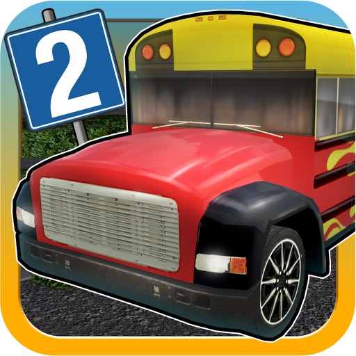 Bus Parking 3D Race App 2 - Play the new free classic city driver game simulator 2015 icon