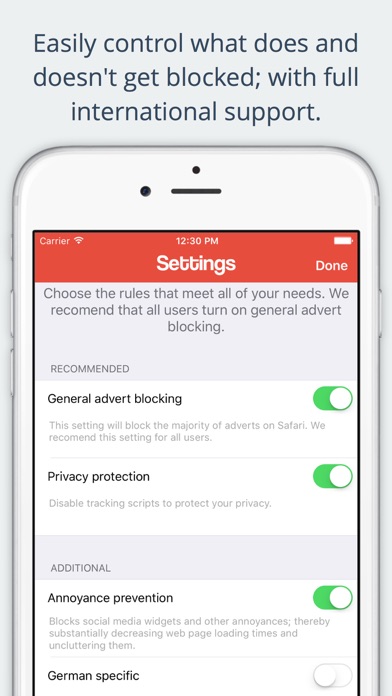 Screenshot #3 pour AdBlocker - Block Ads & Browse Quickly