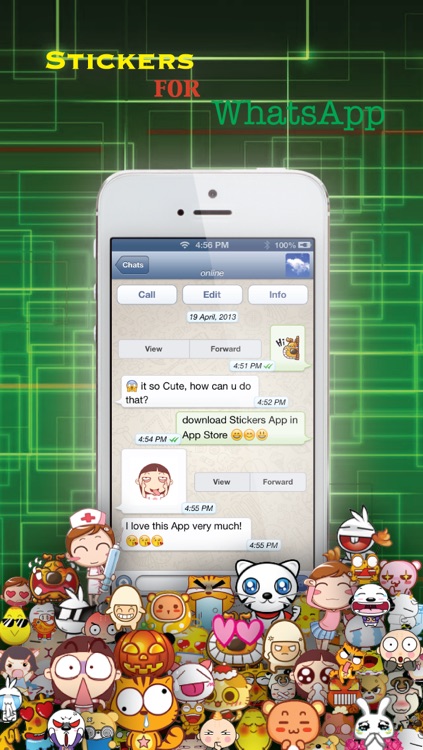 Stickers Pro for Messages, WeChat & More - Emoji Keyboard with Pop Emojis & Emoticons icons - Animation Emojis