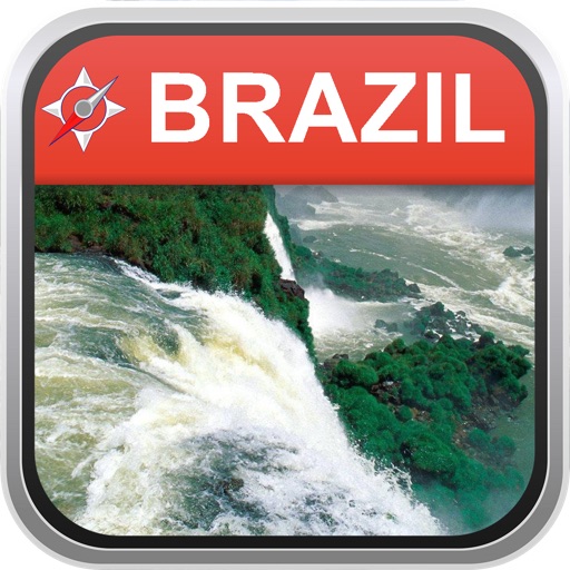 Offline Map Brazil: City Navigator Maps icon